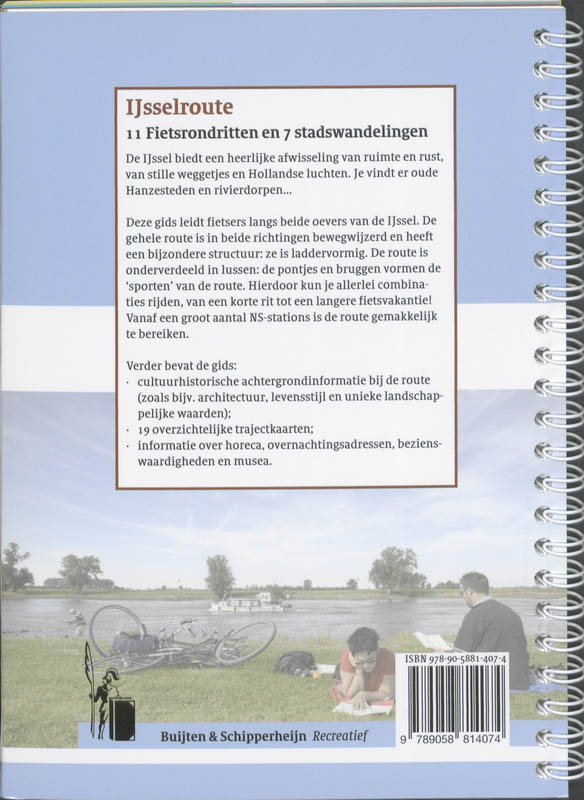 Productafbeelding: achterkant van IJsselroute