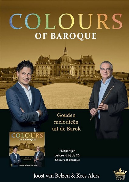 Productafbeelding: voorkant van Colours of Baroque fluitpartijen