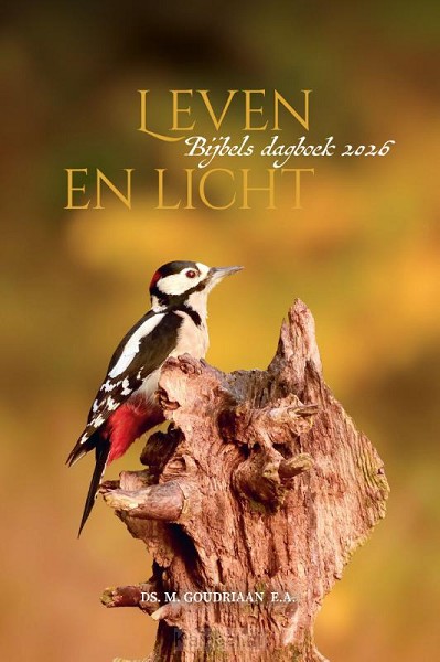 Productafbeelding: voorkant van Leven en licht 2026 bijbels dagboek