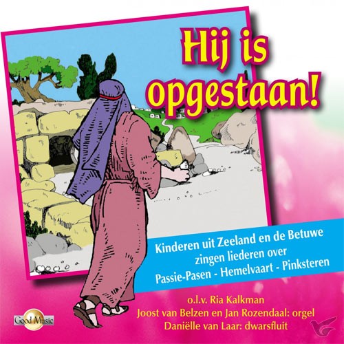 Productafbeelding: voorkant van Hij is opgestaan