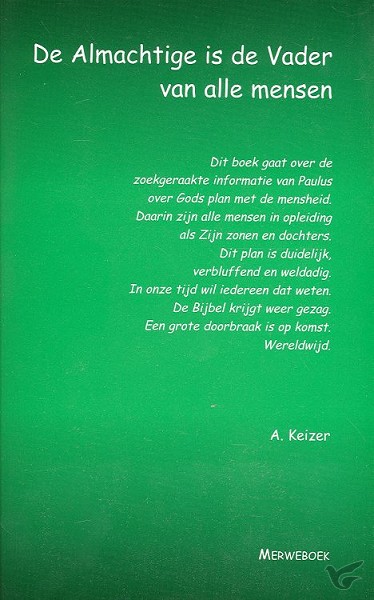 Productafbeelding: voorkant van Almachtige is de Vader van alle mensen