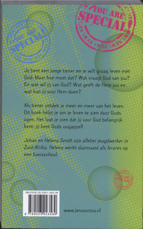 Productafbeelding: achterkant van Jij bent Gods oogappel