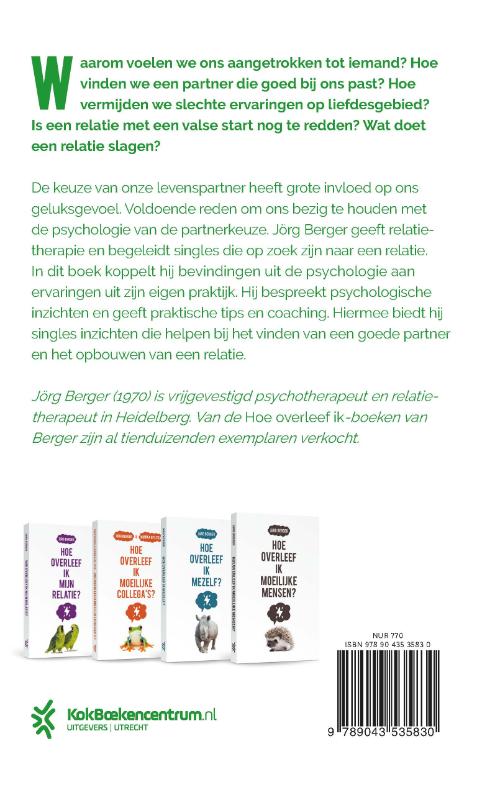 Productafbeelding: achterkant van Hoe vind ik de ware?