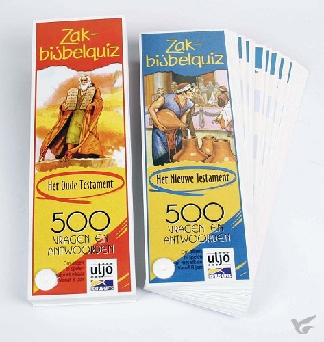 Productafbeelding: voorkant van Zakbijbelquiz Oude en Nieuwe Testament