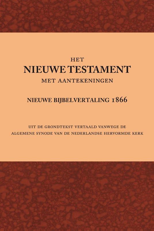 Productafbeelding: voorkant van Het Nieuwe Testament met aantekeningen