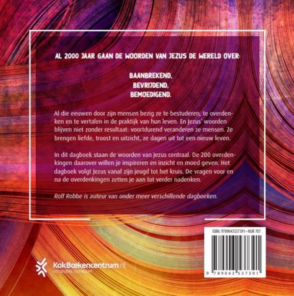 Productafbeelding: achterkant van Woorden van Jezus