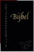 Productafbeelding: voorkant van Bijbel willibrord zwart leer goudsnee