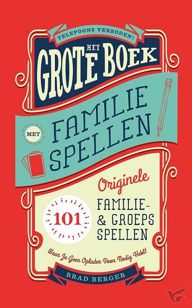 Productafbeelding: voorkant van Grote boek met familiespellen