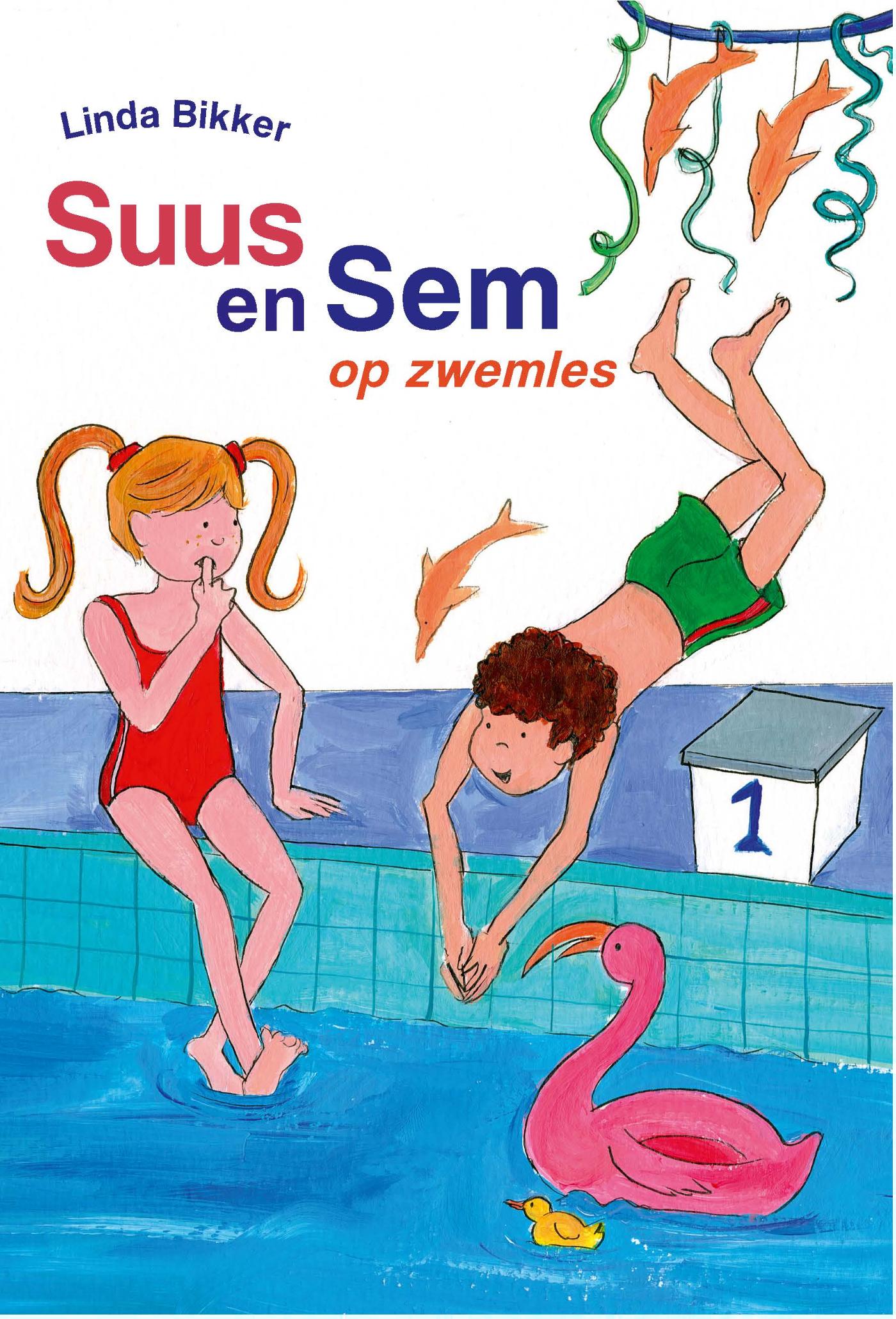 Productafbeelding: voorkant van Suus en Sem op zwemles