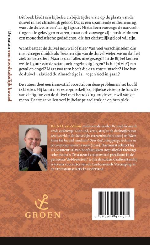 Productafbeelding: achterkant van De satan - een noodzakelijk kwaad