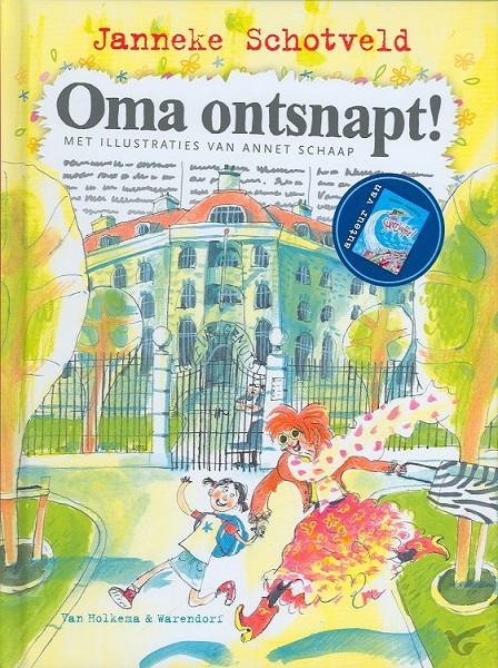 Productafbeelding: voorkant van Oma ontsnapt!