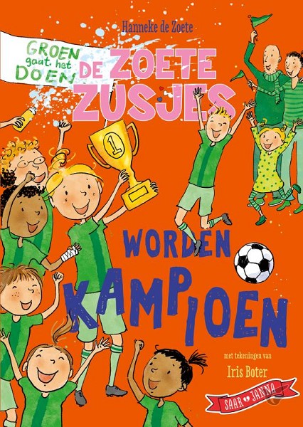 Productafbeelding: voorkant van Zoete Zusjes worden kampioen