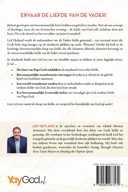 Productafbeelding: achterkant van Stralende Liefde