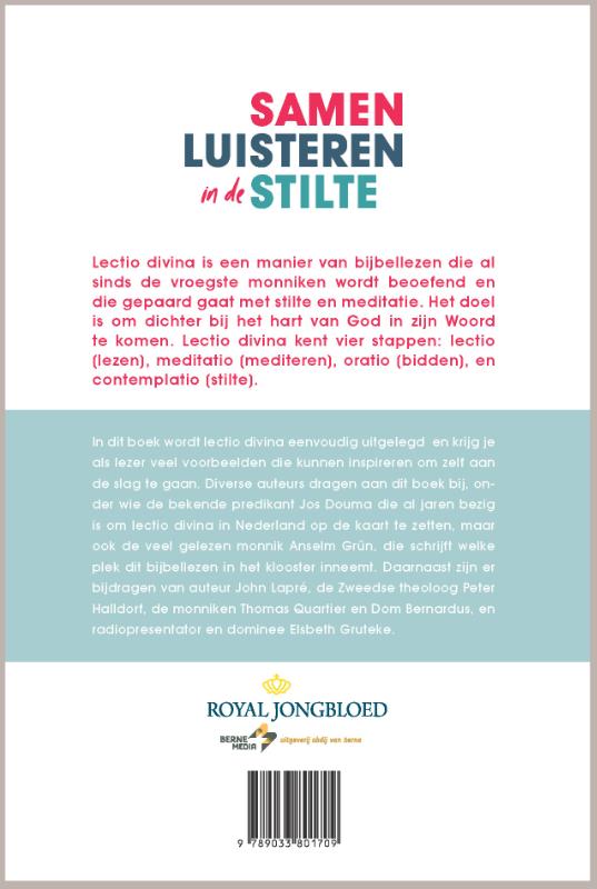Productafbeelding: achterkant van Samen luisteren in de stilte