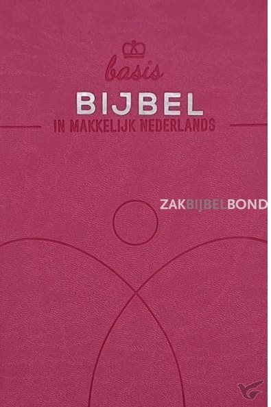 Productafbeelding: voorkant van Basisbijbel Vivella fuchsia (12x18 cm)