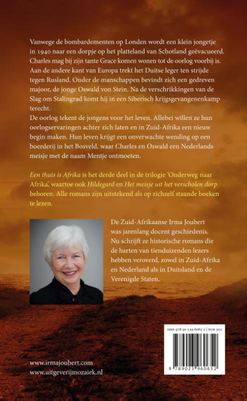 Productafbeelding: achterkant van Een thuis in Afrika