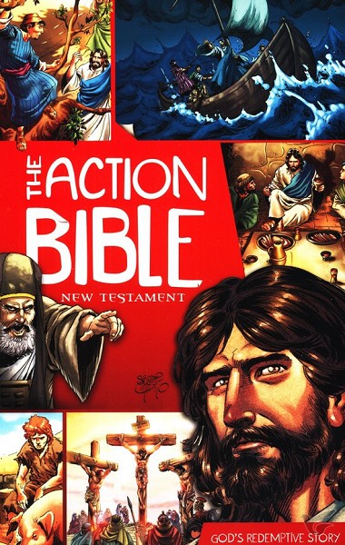 Productafbeelding: voorkant van The Action Bible - New Testament