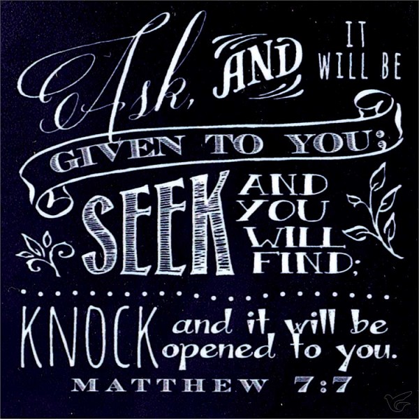 Productafbeelding: voorkant van Ask Seek Knock - Matthew 7:7