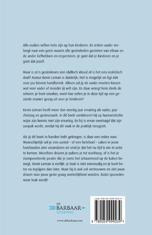 Productafbeelding: achterkant van Zo wordt opvoeden leuk!