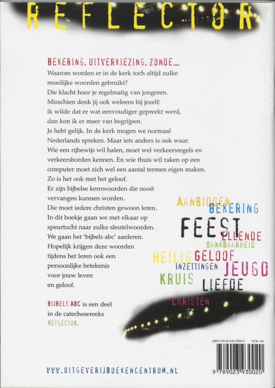 Productafbeelding: achterkant van Bijbels ABC 1 Leerlingenboek