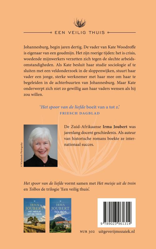 Productafbeelding: achterkant van Het spoor van de liefde