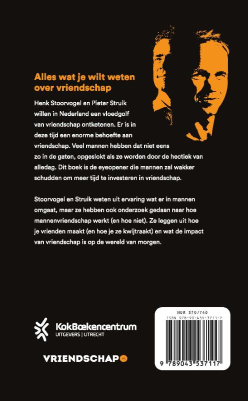 Productafbeelding: achterkant van Vriendschap of je leven