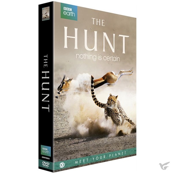 Productafbeelding: voorkant van The Hunt (EO-BBC Earth DVD)