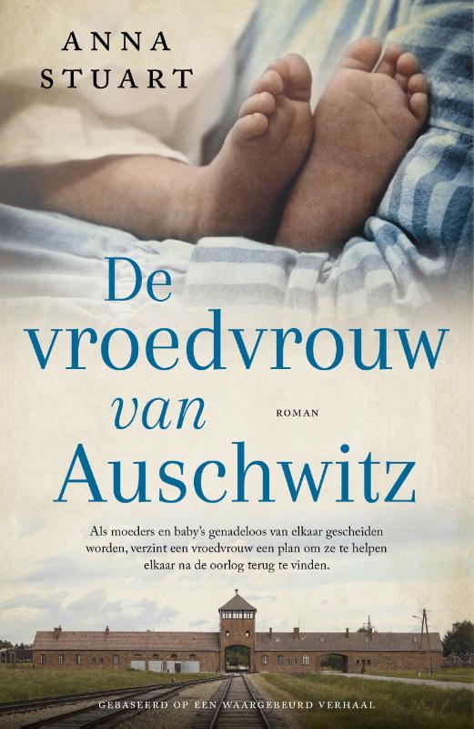 Productafbeelding: voorkant van De vroedvrouw van Auschwitz