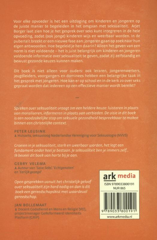 Productafbeelding: achterkant van In gesprek over seks