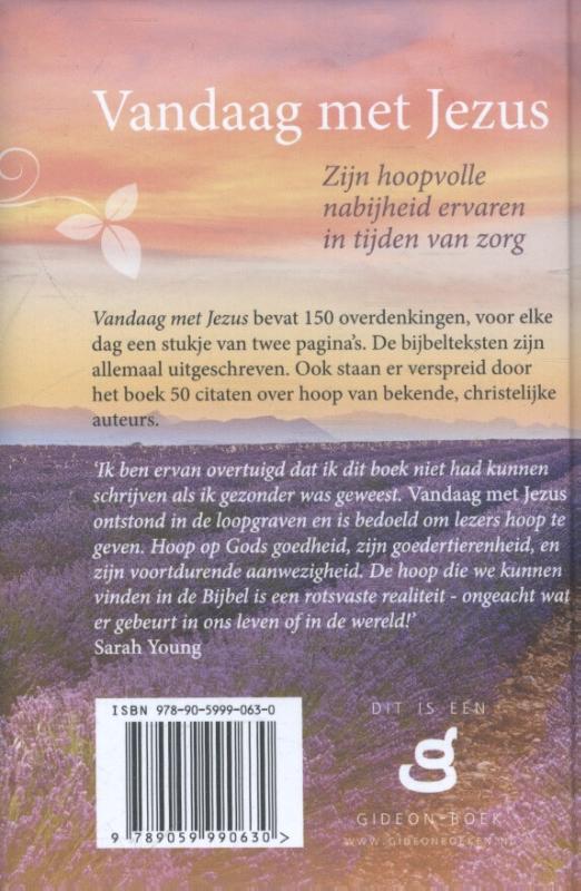 Productafbeelding: achterkant van Vandaag met Jezus