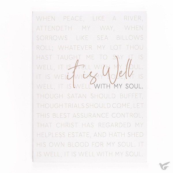 Productafbeelding: voorkant van It is well with my soul