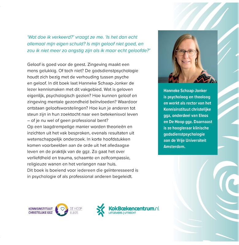 Productafbeelding: achterkant van Goed voor de geest