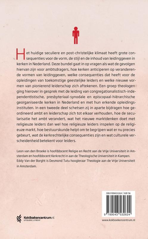 Productafbeelding: achterkant van Religieus leiderschap in post-christelijk Nederland