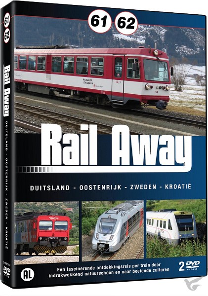 Productafbeelding: voorkant van Rail Away 61/62 (Duitsland/Oostenrijk/Zw