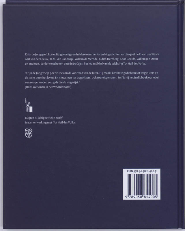 Productafbeelding: achterkant van Gedicht gedacht