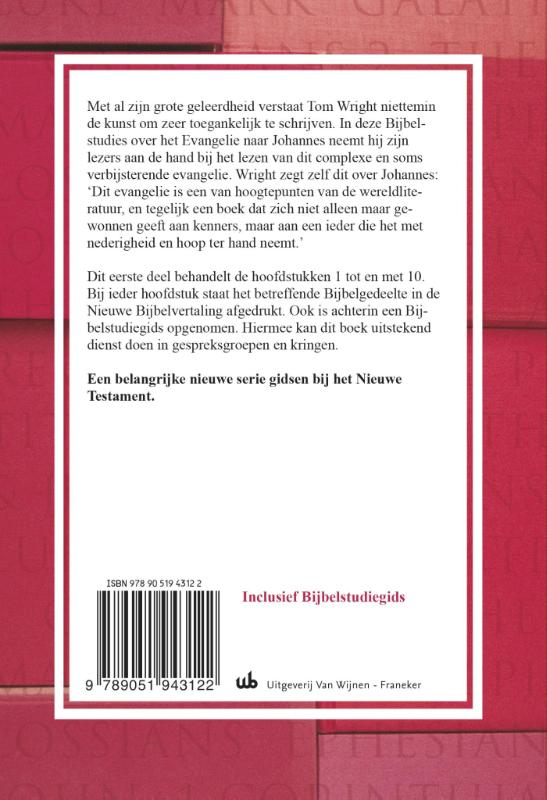 Productafbeelding: achterkant van Johannes voor iedereen 1