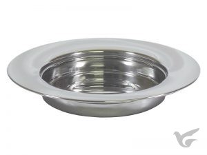 Productafbeelding: voorkant van Broodschaal avondmaalstel zilverkleurig