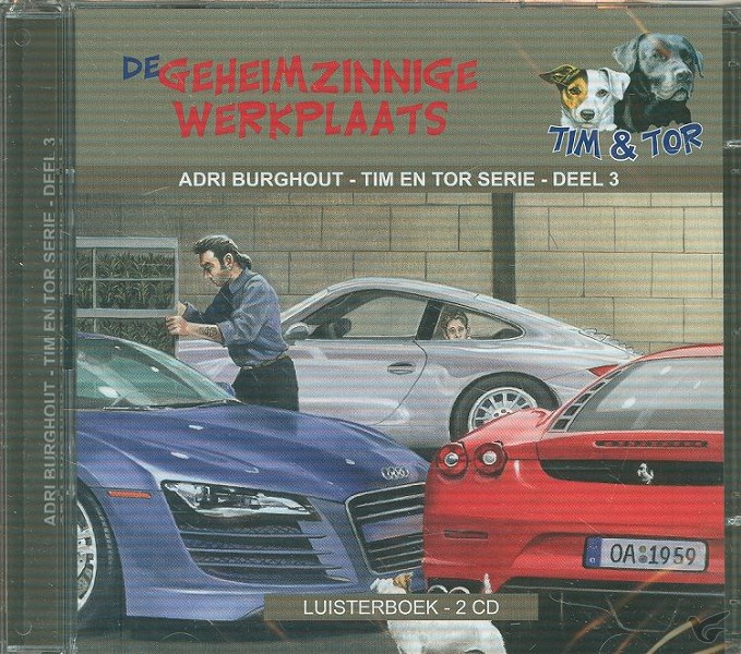 Productafbeelding: voorkant van Geheimzinnige werkplaats LUISTERBOEK