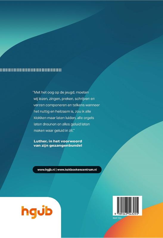 Productafbeelding: achterkant van Op Toonhoogte (2025) Muziekboek