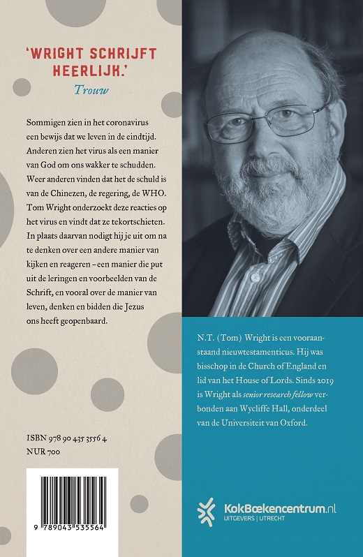 Productafbeelding: achterkant van God en de pandemie