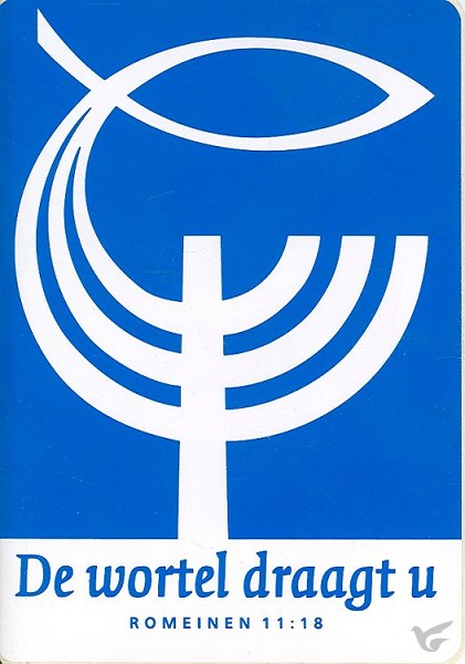 Productafbeelding: voorkant van Sticker de wortel draagt u  rom. 11:18