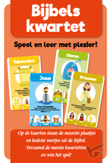 Productafbeelding: voorkant van Bijbels kwartet (speel en leer met plezi