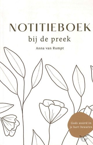 Productafbeelding: voorkant van Notitieboek bij de preek