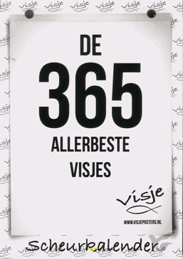 Productafbeelding: voorkant van Scheurkalender 365 allerbeste visjes