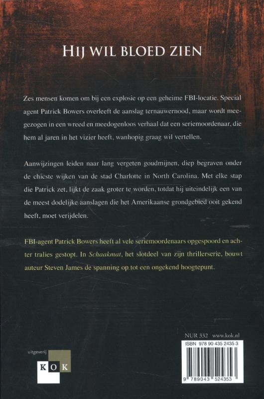 Productafbeelding: achterkant van Schaakmat