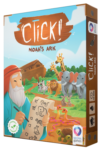 Productafbeelding: voorkant van Click! NOAHS ARK (spel)