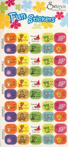 Productafbeelding: voorkant van Noah's Ark - 6 sheets of 50 Stickers