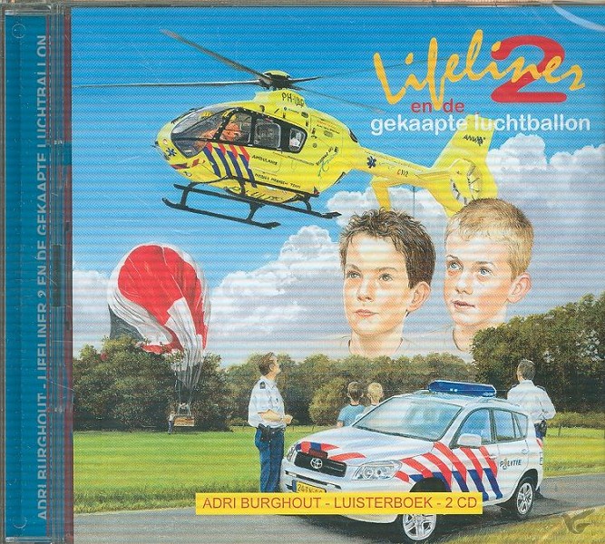 Productafbeelding: voorkant van Lifeliner 2 en de gekaapte LUISTERBOEK