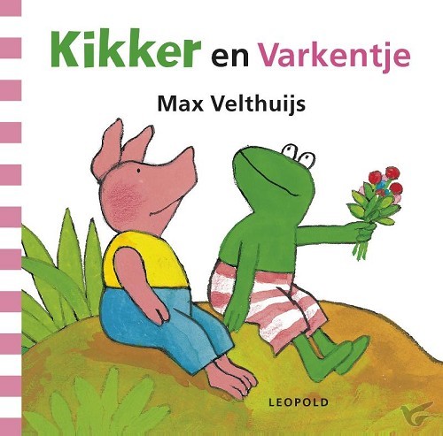 Productafbeelding: voorkant van Kikker en varkentje kartonboek