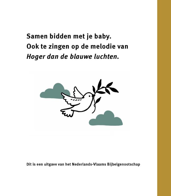 Productafbeelding: achterkant van Babybijbel Het Onze Vader